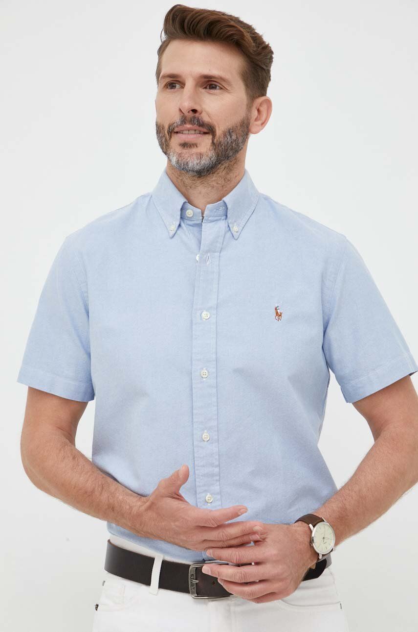 Skjorta Polo by Ralph Lauren Button-Down Shirt Blå | 710850782, 0