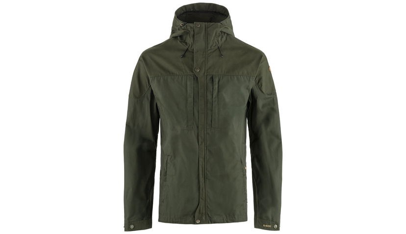 Jacka FJÄLLRÄVEN Skogsö Hooded Outdoor Jacket Grön | F81698-662
