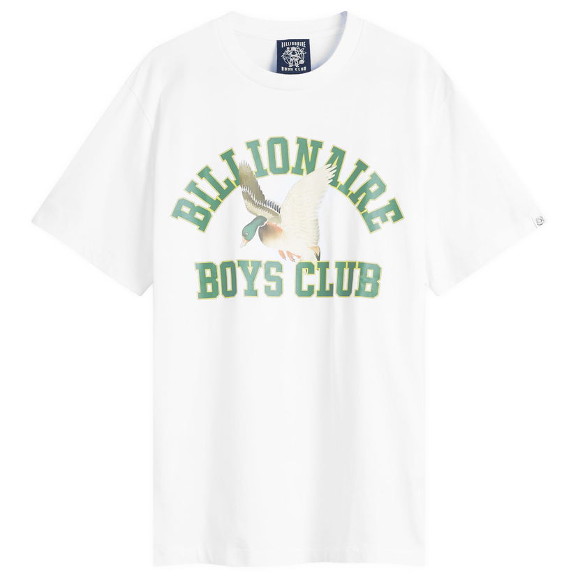 T-shirt BILLIONAIRE BOYS CLUB Duck Varsity Graphic T-Shirt White - Size Large Vit | B24465-WHT