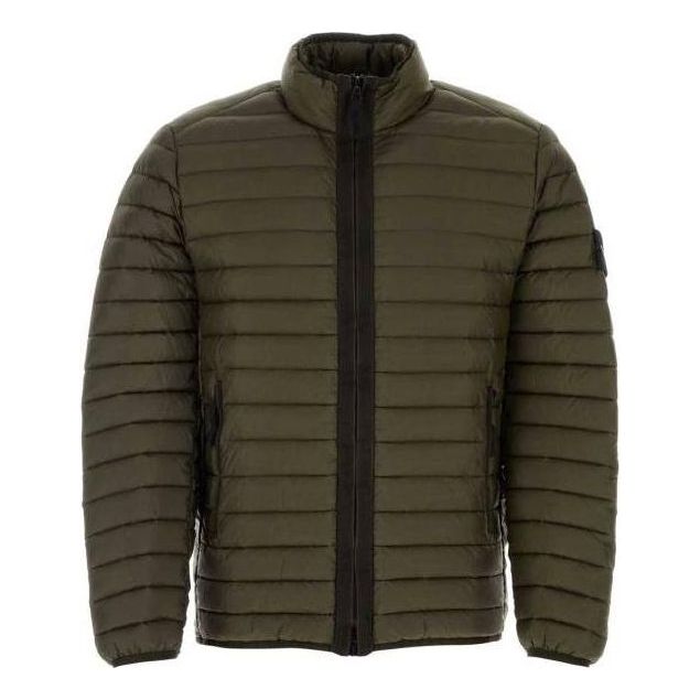 Pufferjacka Stone Island Woven Chambers R Nylon Down Jacket Grön | 791542324-V0058
