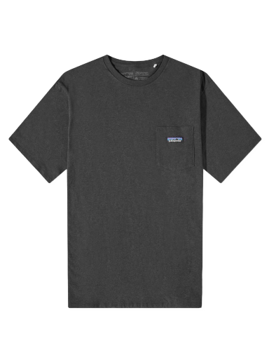 T-shirt Patagonia Regenerative Cotton Pocket Tee Svart | 53255-INBK