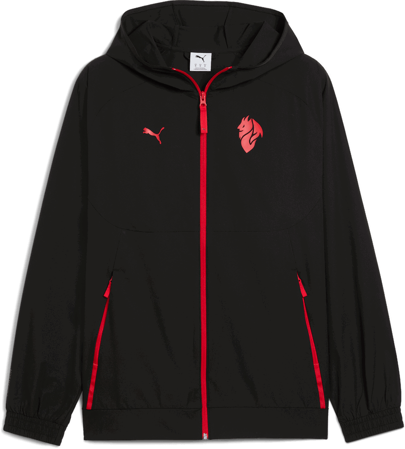 Jacka Puma AC Milan TECH Woven Jacket Svart | 782405-04