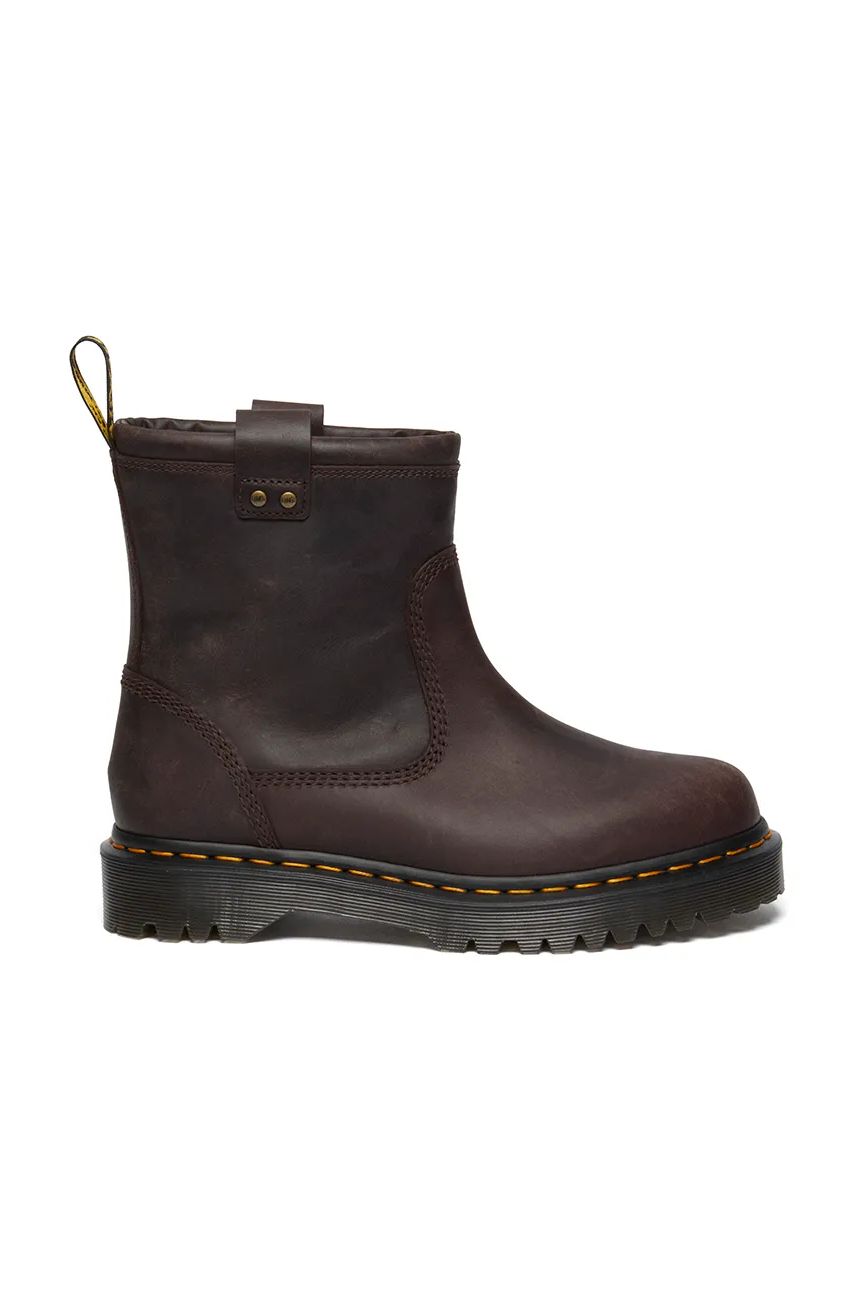 Sneakers och skor Dr. Martens Anistone Lo Flat Heel Leather Boots Brun | DM31880201, 0