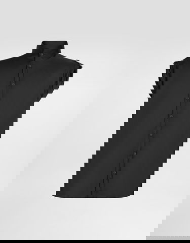 Skjorta Dolce & Gabbana Dolce & Gabbana Silk Twill Shirt Svart | G5NJ4TFU10SN0000, 0