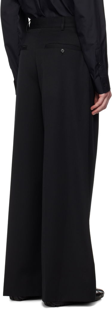 Byxor Simone Rocha Simone Rocha Wide Leg Trousers Svart | 4118 1217, 2