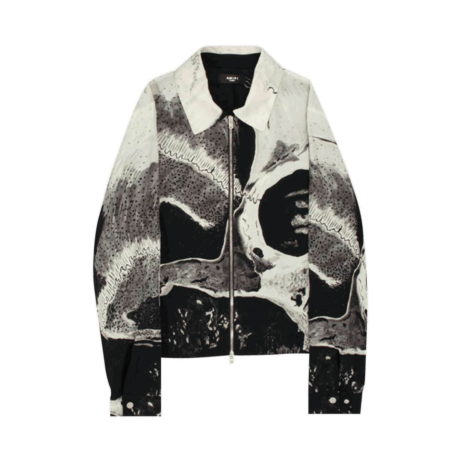 Jacka AMIRI x Wes Lang Big Skull Blouson Svart | AW22MJF015 001 BLAC, 0