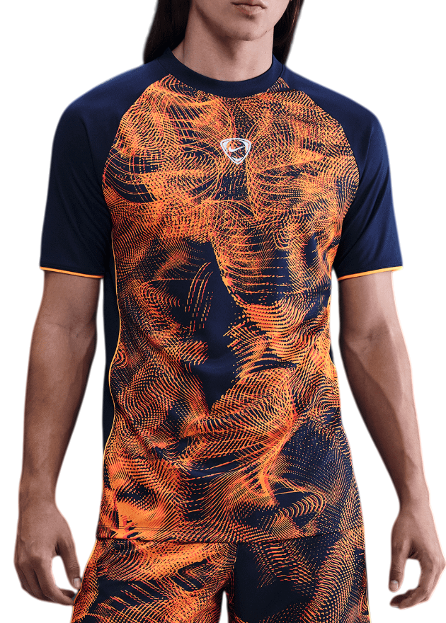 T-shirt Nike Dri-FIT Academy+ All Over Print Training T-Shirt Mörkblå | hv1824-494, 0