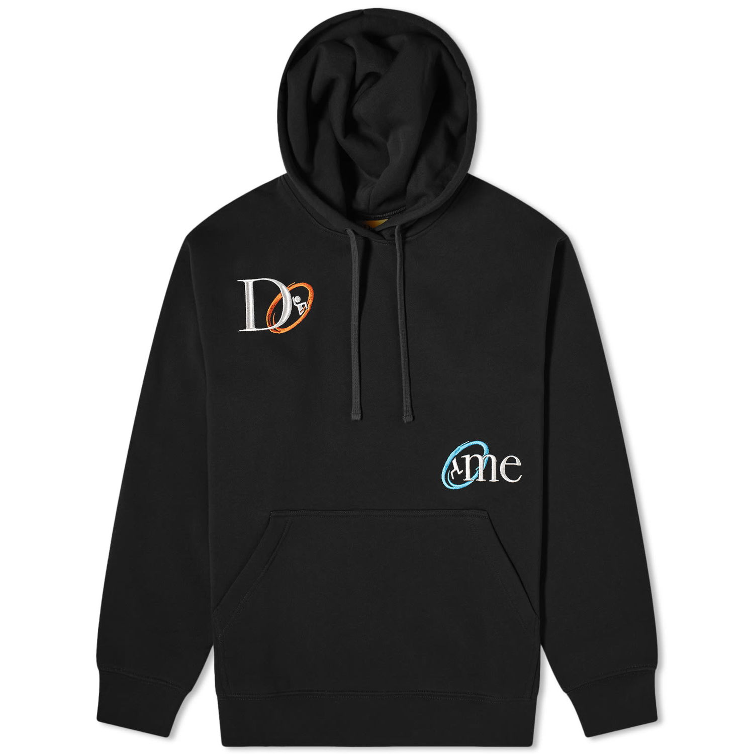 Sweatshirt Dime Classic Portal Hoodie Svart | DIMESP2413BLK, 0
