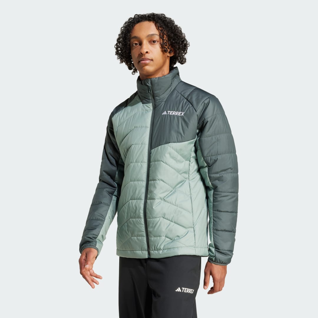 Pufferjacka adidas Performance Terrex Multi Synthetic Insulated Jacket Grön | JD8402, 0