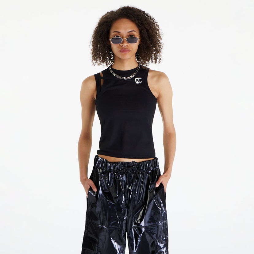 Cargo byxor HELIOT EMIL Gregaria Cutout Tank Top Svart | HE_W_13_021_C01_BLK01