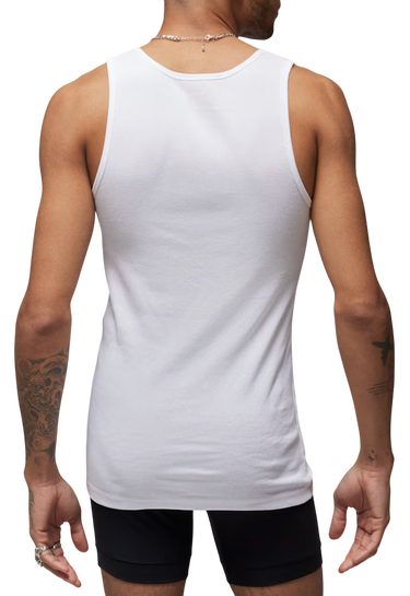 Linne Jordan Jordan Flight Base Tank Top 2-Pack Vit | JM0626-001, 3