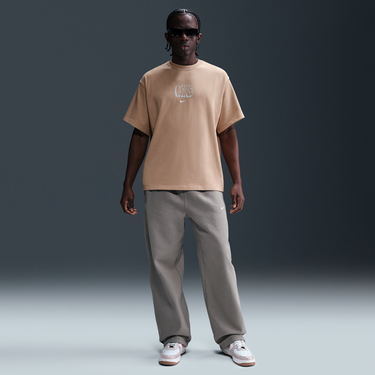T-shirt Nike Nike Solo Swoosh T-Shirt Beige | HQ4182-200, 4