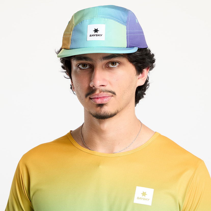 Keps Saysky SAYSKY Combat Patchwork 5-Panel Cap Flerfärgad | NUACA101C1032