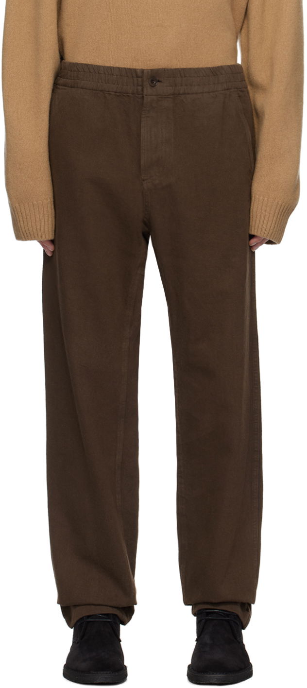 Byxor A.P.C. Chuck Trousers Brun | COFCN-H08408, 0