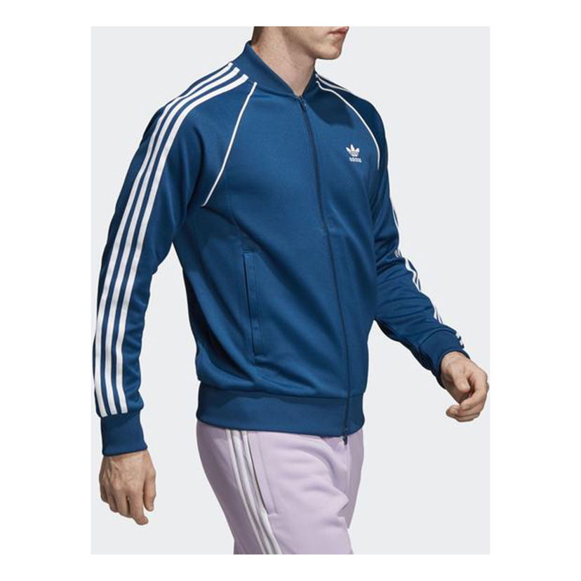 Bomberjacka adidas Originals Originals Zipper Track Jacket Blå | DV1513