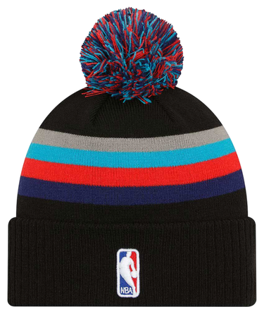 Mössa New Era New Era Brooklyn Nets NBA 23-24 Pom Beanie Svart | 60429877-60429877, 1