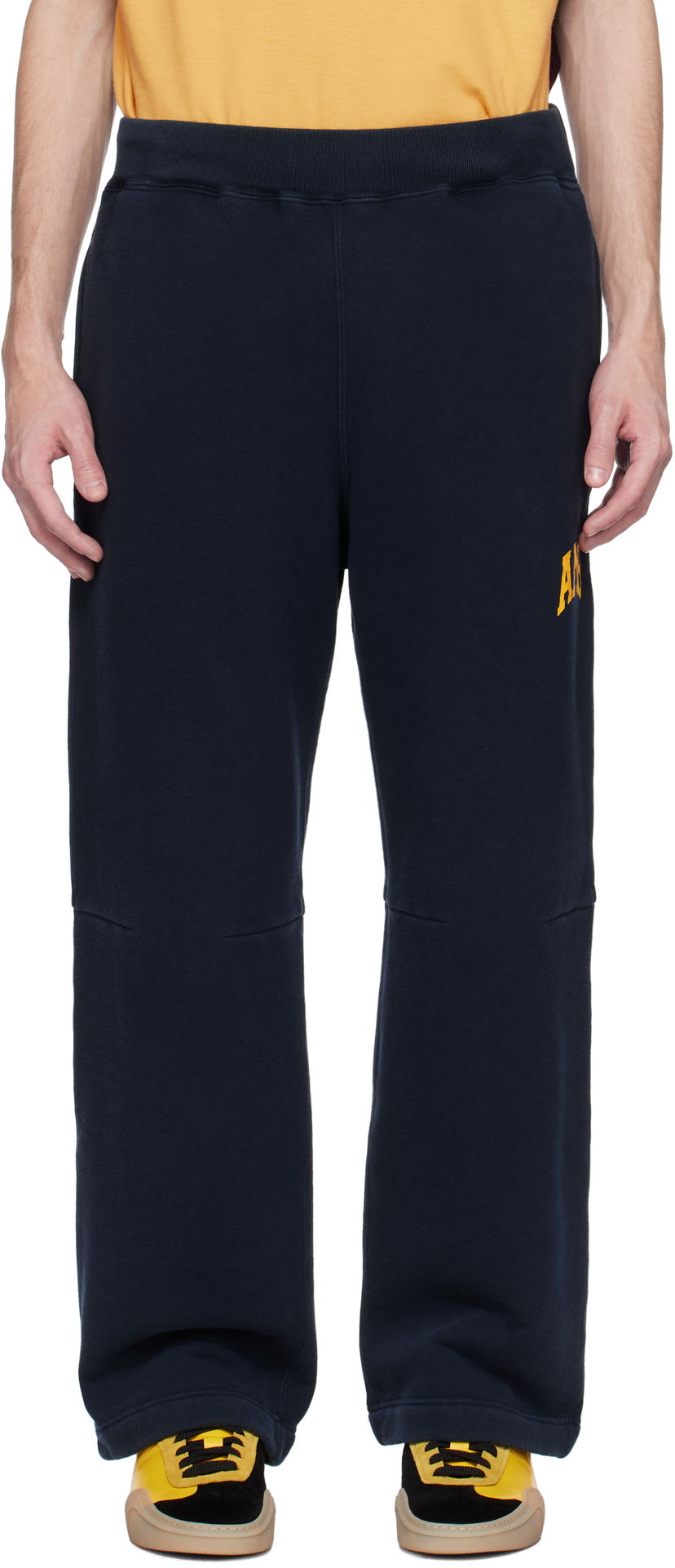 Träningsbyxor Ambush AMBUSH 'AMB' Graphic Sweatpants Mörkblå | 12115336