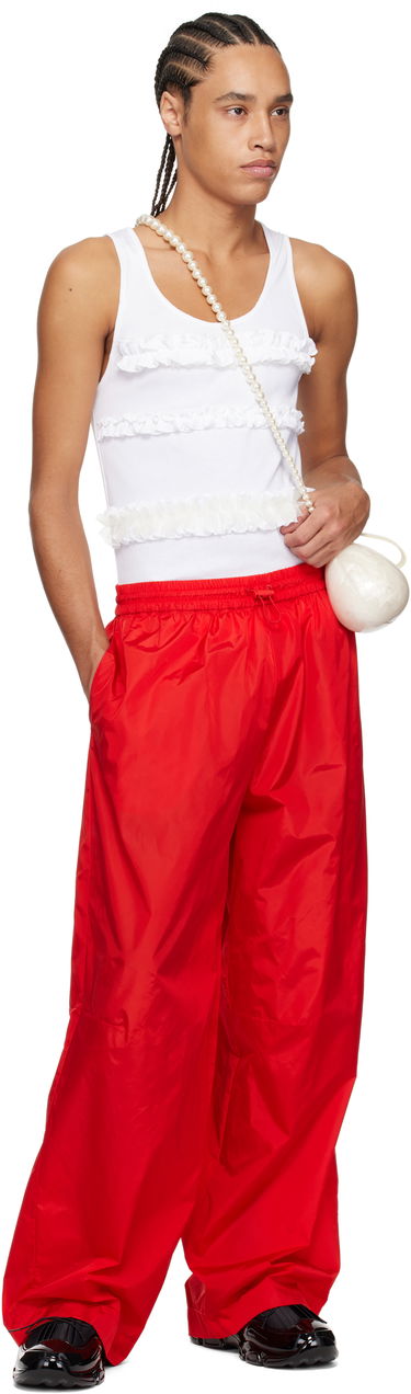 Linne Simone Rocha Simone Rocha Ruffle Frill Tank Top Vit | 5324F 0553, 4