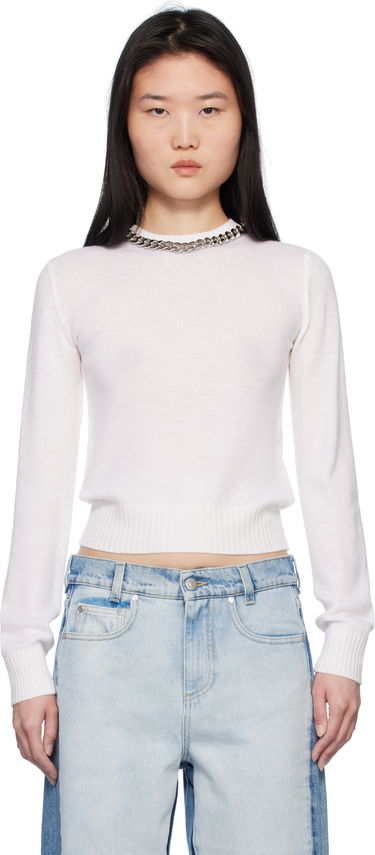 Sweater Stella McCartney Stella McCartney Falabella Chain Fine Knit Sweater Vit | 6K09683S2560, 0
