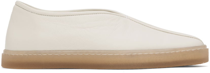 Sneakers och skor LEMAIRE Piped Vit | FO0099 LL0010