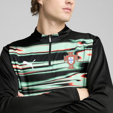 Sweater Puma Portugal Pre-Match Quarter-Zip Top Flerfärgad | 779545_18, 1