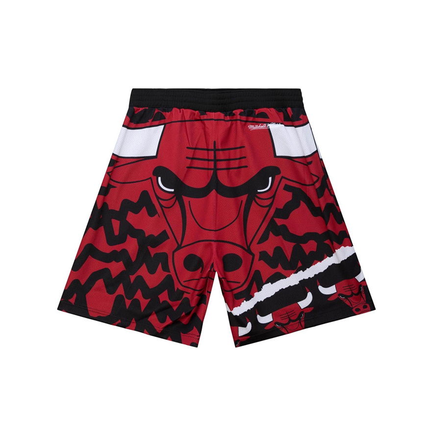 Shorts Mitchell & Ness NBA Chicago Bulls Jumbotron 2.0 Sublimated Shorts Röd | PSHR1220-CBUYYPPPBKRD, 1