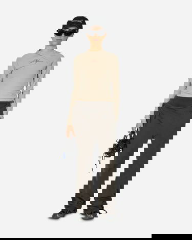 T-shirt Ottolinger Ottolinger Deconstructed Fitted Longsleeve Top Beige | 1150105121 BEI, 4