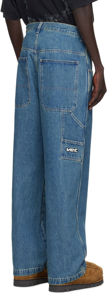 Jeans VETEMENTS Vetements Hip-Hop Jeans Blå | UH76DP250VB, 2