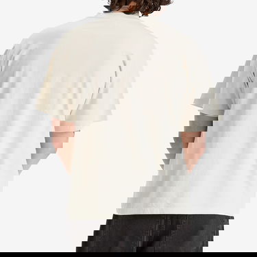 T-shirt Aries Aged Ancient Temple Graphic Tee, Size Large Beige | AR60031-OWT, 3