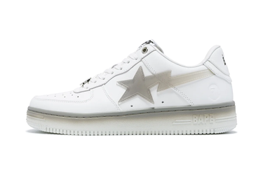 Sneakers och skor BAPE Bape Sta #5 White/Grey Vit | 0ZXSHM191054L-WHT, 2