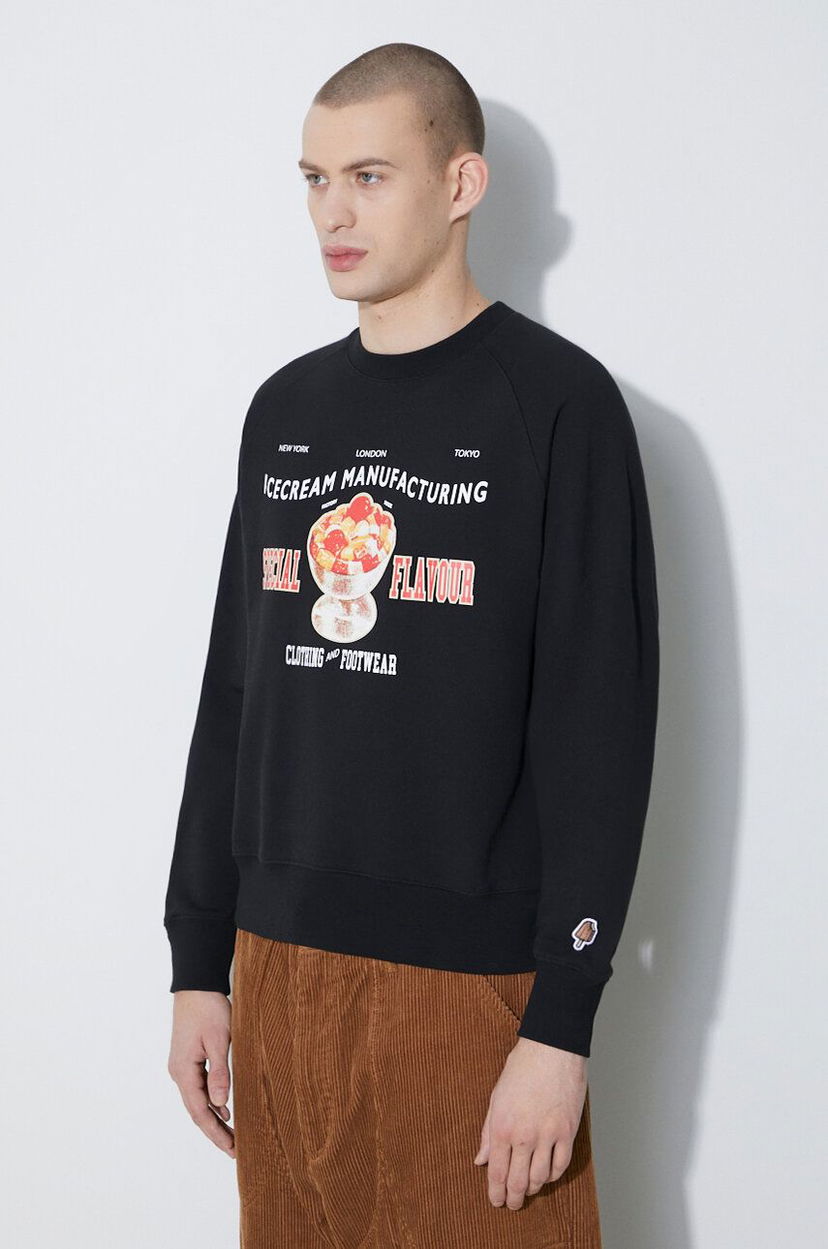 Sweater BBC IceCream Icecream Special Flavour Crewneck Sweatshirt Svart | IC24122