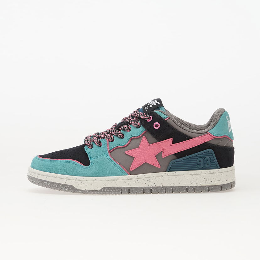 Sneakers och skor BAPE A BATHING APE Bape Sk8 Sta 1 M2 Blue Flerfärgad | 001FWL801312MBLU