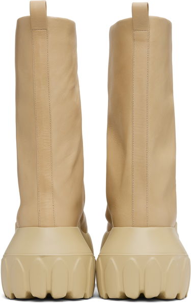 Sneakers och skor Rick Owens Rick Owens Hollywood Flared Mega Tractor Boots Svart | RR01E5864 LCH, 4
