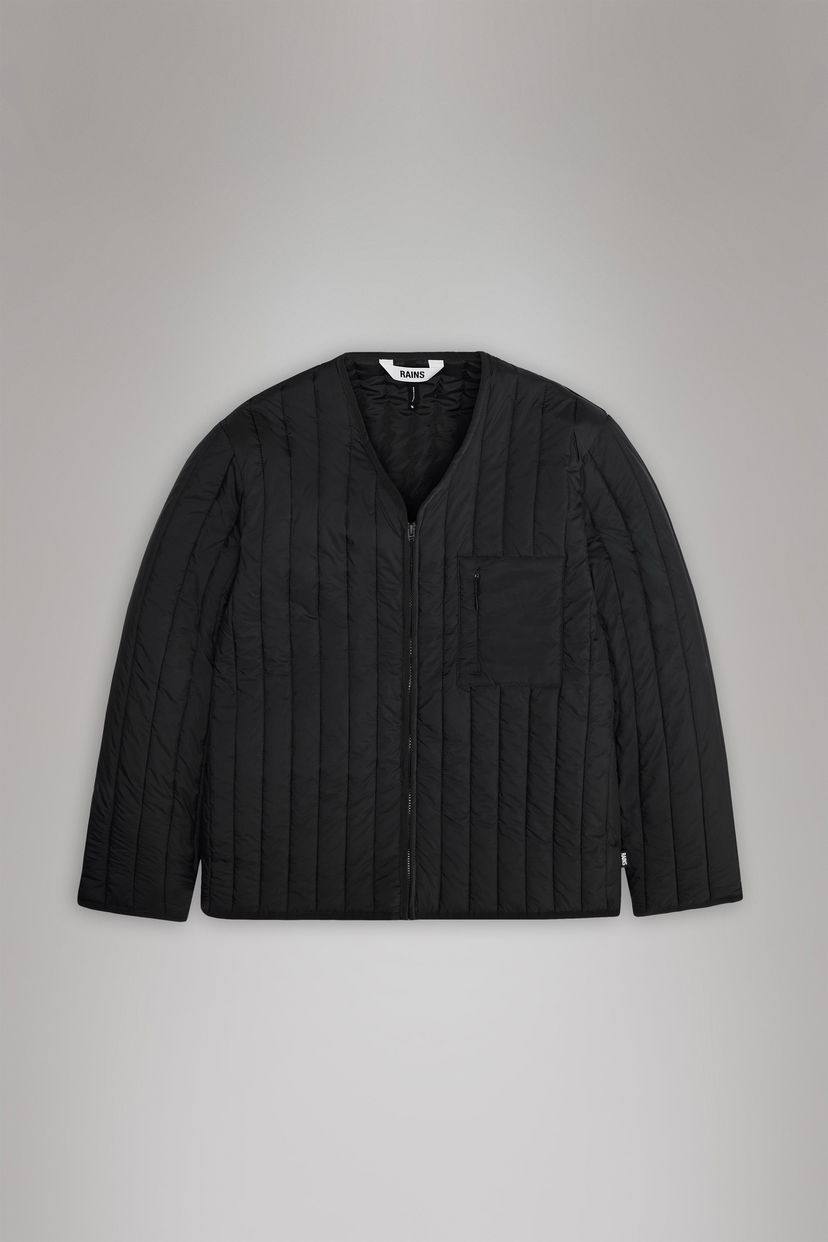 Pufferjacka Rains Liner Jacket Svart | 21670\01