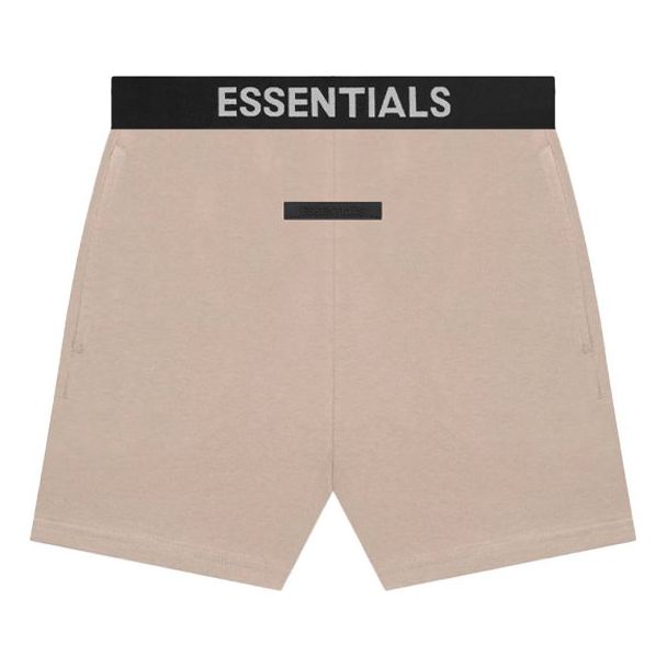 Shorts Fear of God Essentials Lounge Shorts Beige | FOG-FW21-049