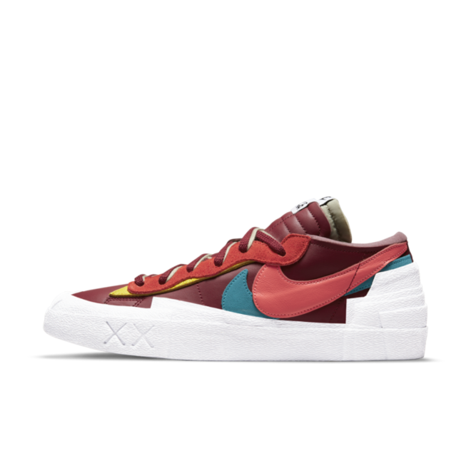 Sneakers och skor Nike Kaws X Sacai X Nike Blazer Low "Team Red" Röd | DM7901-600, 0