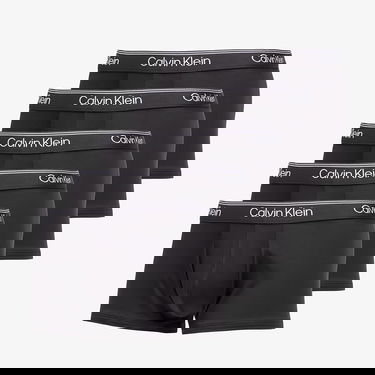Boxare CALVIN KLEIN Microfiber Stretch Low Rise Trunk 5-Pack Black Svart | LV00NB4412 UB1, 0