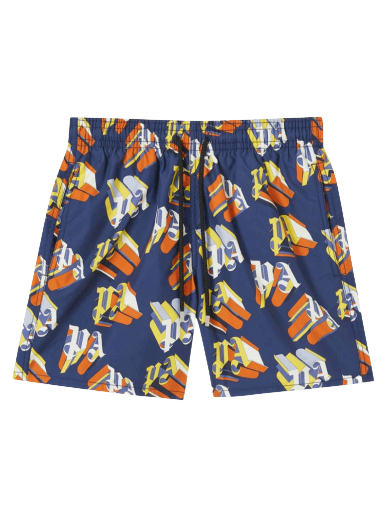 Badkläder Palm Angels x Vilebrequin Monogram Swimwear Flerfärgad | PMFA008T22FAB0054560