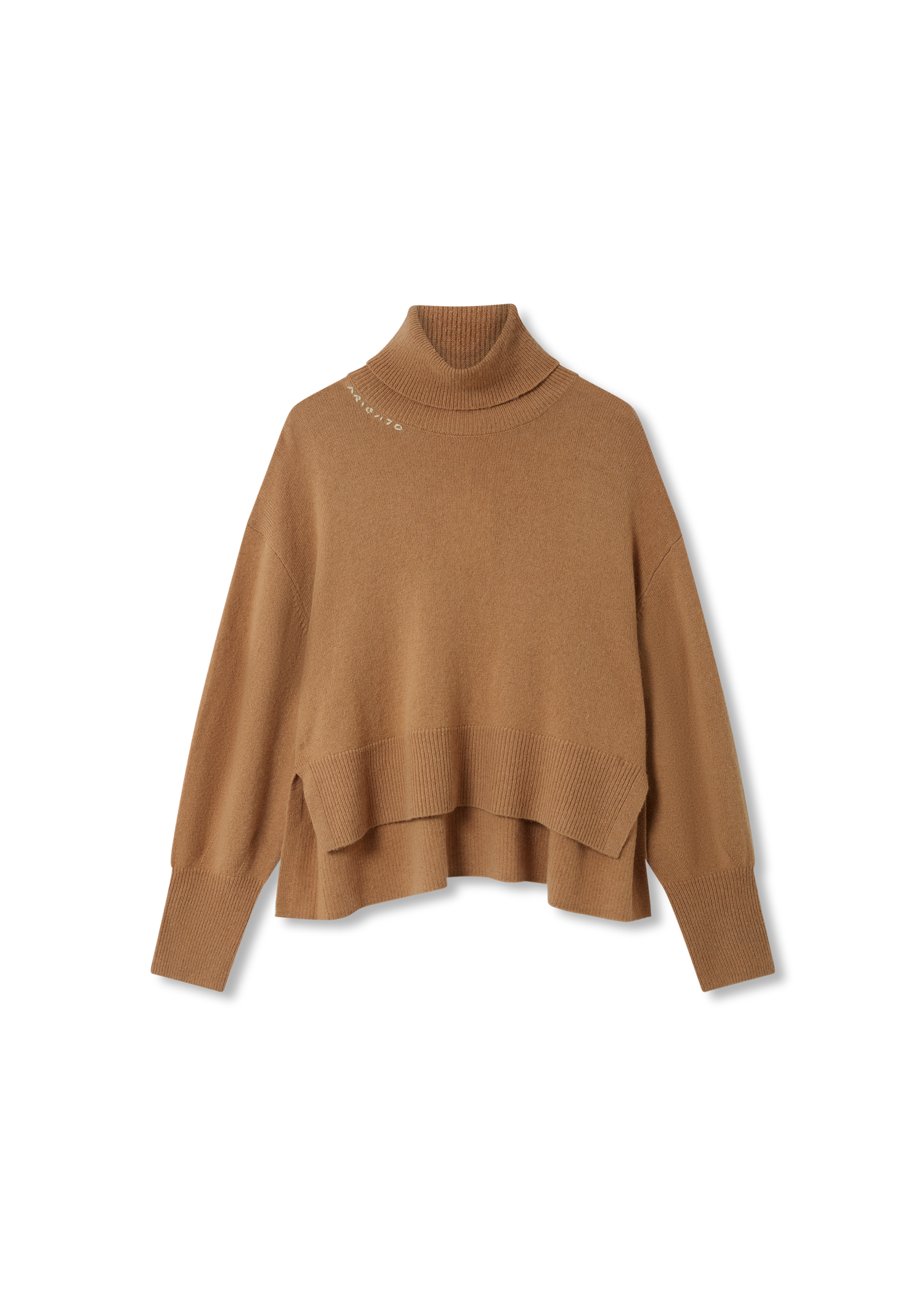 Sweater AXEL ARIGATO Maeve Turtleneck Cropped Sweater Brun | A3324002, 0
