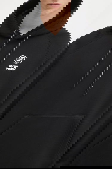 Sweatshirt AAPE by A Bathing Ape AAPE Now Hoodie Svart | AAPSWMB324XXN, 4