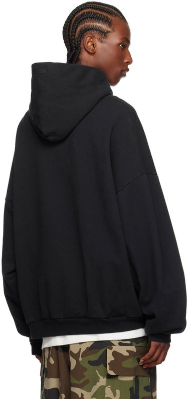 Sweatshirt Fear of God Heavyweight Hoodie With Logo Print Svart | 192BT244810F, 2