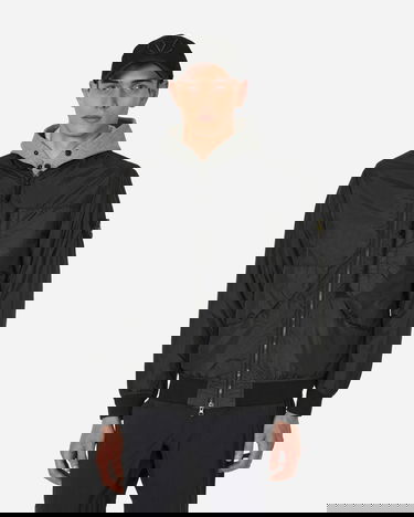 Bomberjacka Stone Island Garment Dyed Crinkle Reps PrimaLoft®-TC Bomber Svart | 791540923 V0029, 0