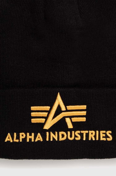 Mössa Alpha Industries 3D Beanie Svart | 168910.583, 1