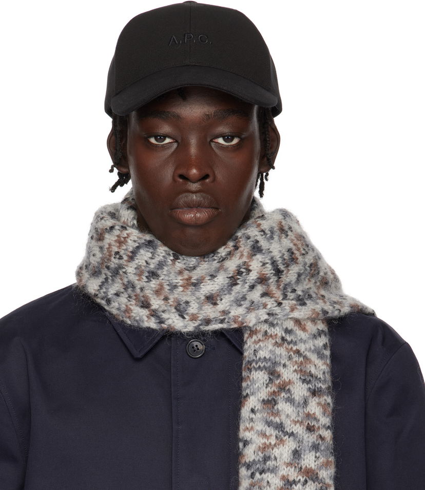 Keps A.P.C. A.P.C. Charlie Baseball Cap Svart | COGYX-M24069