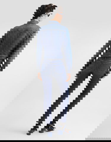 Jacka Dolce & Gabbana Dolce & Gabbana Embellished Denim Jacket Blå | F9I46ZG8NC7S9001, 2