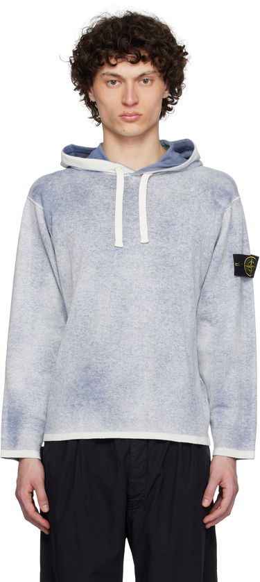Sweatshirt Stone Island Stone Island Raw Hand Light Reversible Hoodie Blå | K1S15 5100029 S00Z2, 0