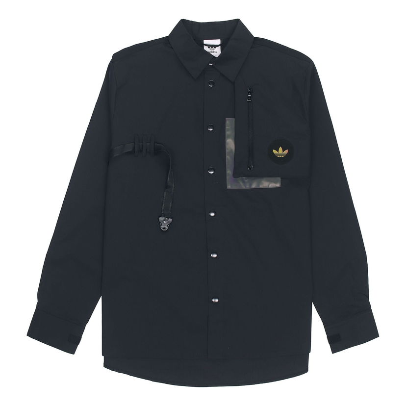 Skjorta adidas Originals Originals Long Sleeve Shirt Svart | H58071