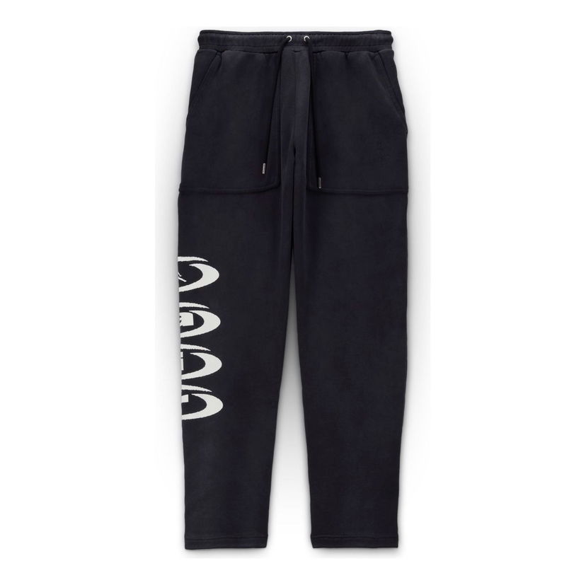 Träningsbyxor Jordan Travis Scott Fleece Sweatpants Mörkblå | DZ5509-045