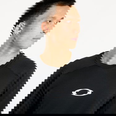 Sweatshirt OAKLEY Men's Enhance Light Grid Long Sleeve Crew Sweatshirt Svart | FOA408123-02E, 4