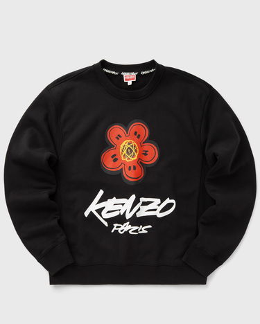 Sweatshirt KENZO FUTURA Classic Flower Sweatshirt Svart | FF65SW2524MC.99J, 1
